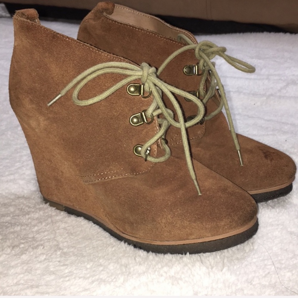 Steve Madden wedge booties